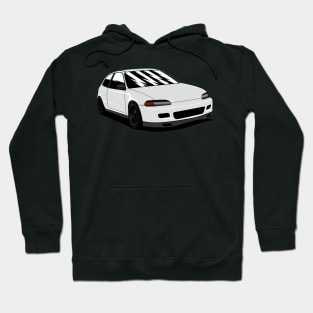 white Civic EG6 Hoodie